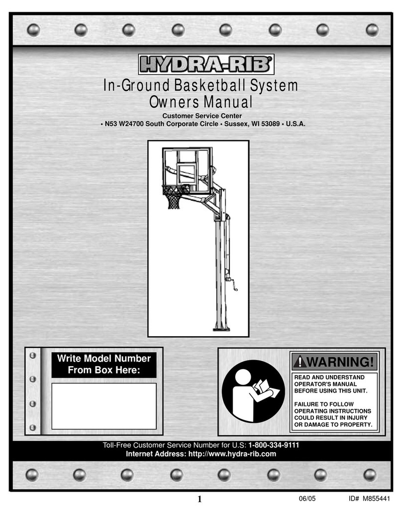 HYDRA-RIB M8860411 owner's manual