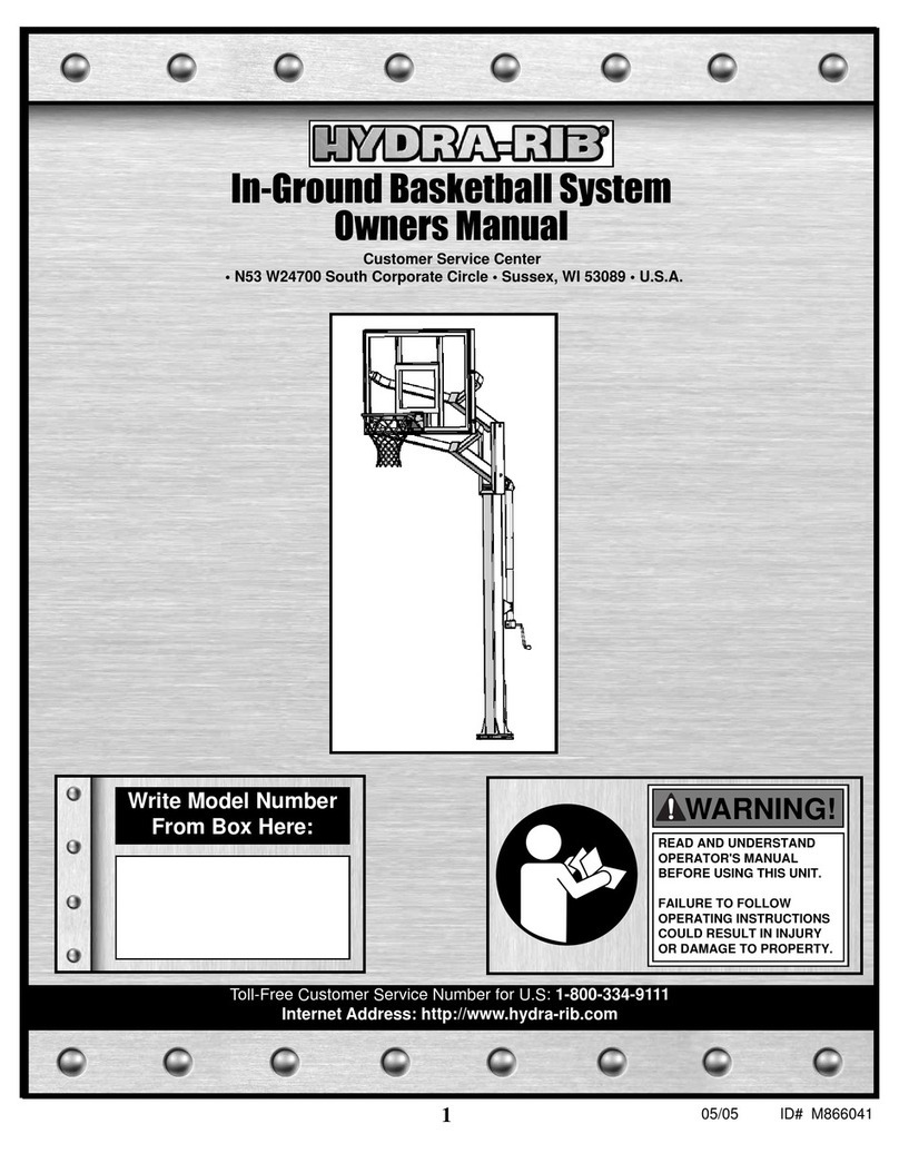 HYDRA-RIB M866041 owner's manual