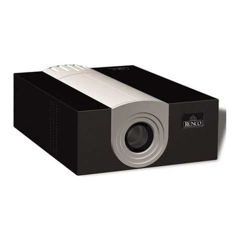 Runco Video Xtreme VX-2c Operation manual