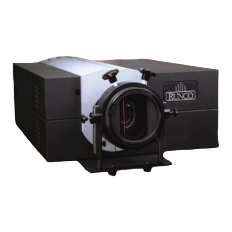 Runco Reflection MBX-1 User manual