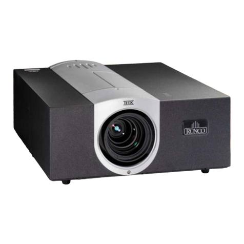 Runco Video Xtreme VX-6000d Operation manual
