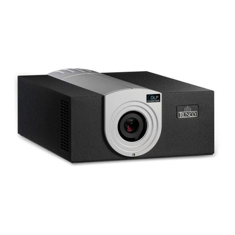 Runco 1080p Operation manual