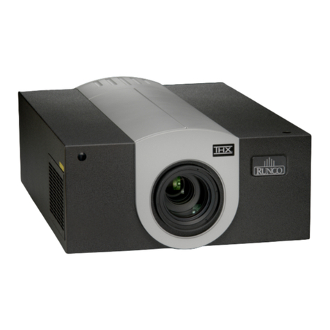 Runco Video Xtreme VX-33i Installation & operation manual