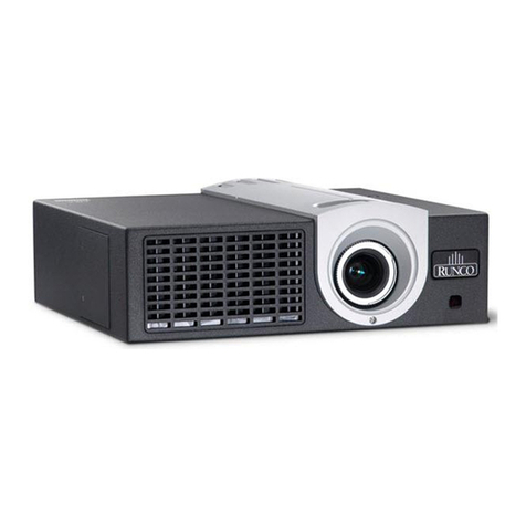 Runco Reflection CL-610 CineWide Operation manual
