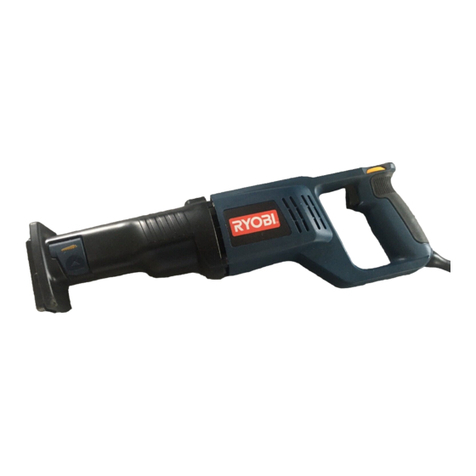 Ryobi RJ162V User manual