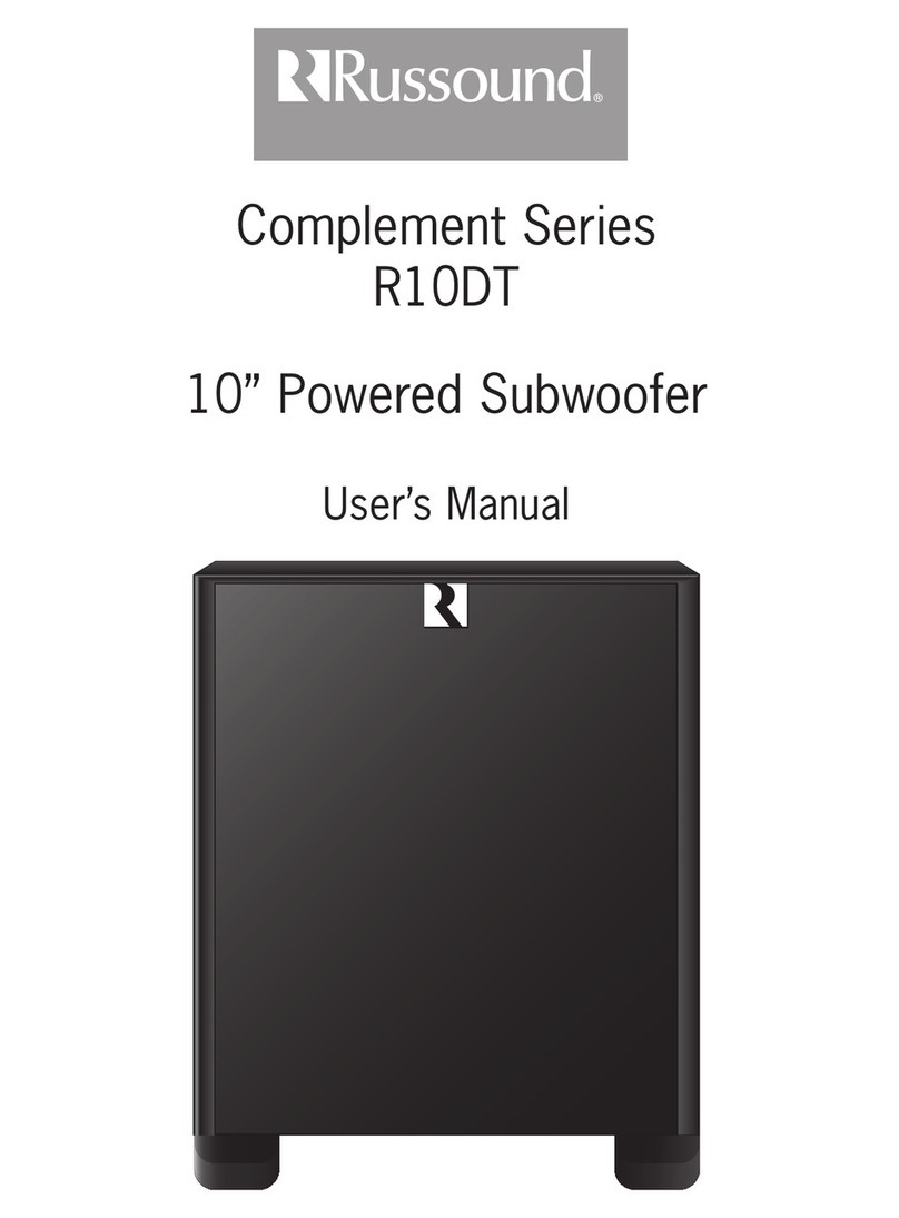 Russound R10DT user manual