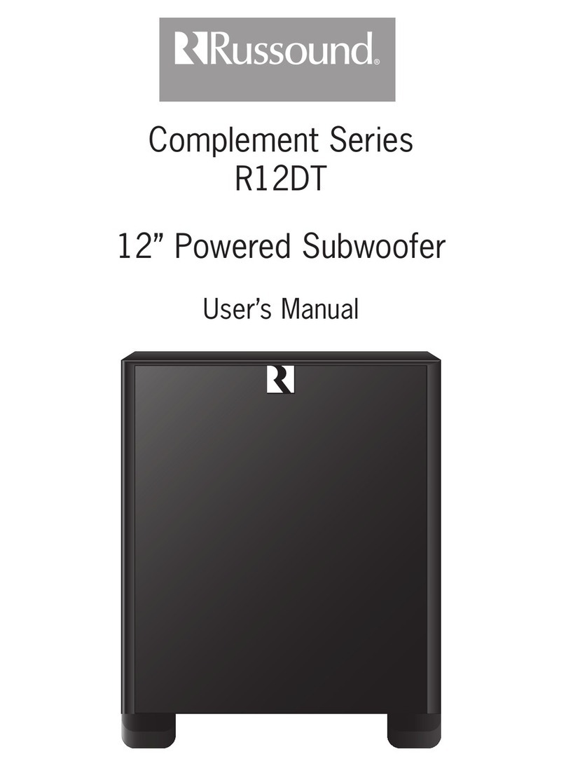 Russound R12DT User manual