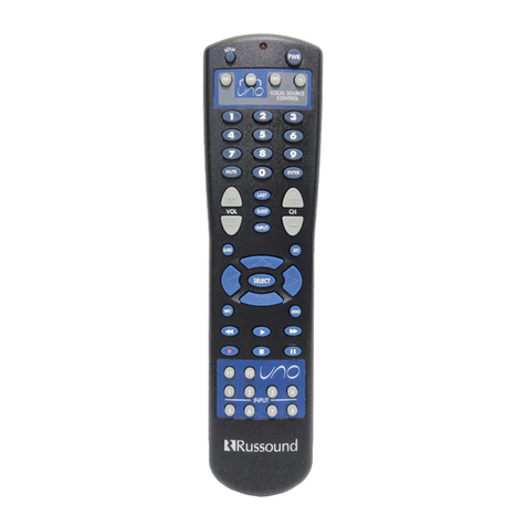 Russound UNO-LRC1 user guide
