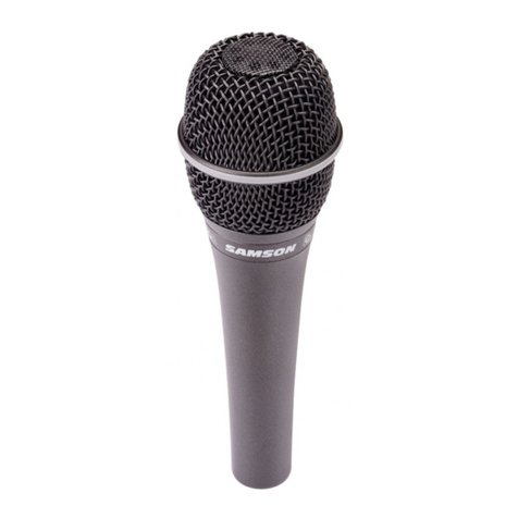 Samson Qmic Hypercardioid User manual