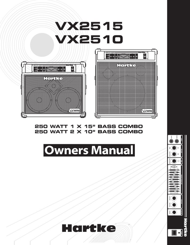 Samson VX2510 User manual