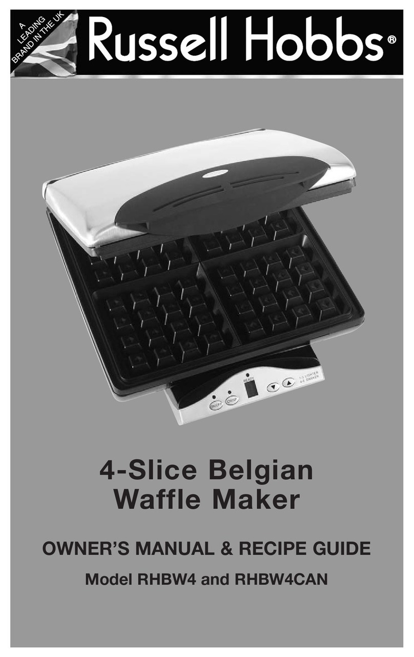 Russell Hobbs RHBW4CAN owner's manual