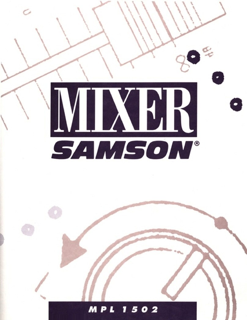 Samson MPL 1502 manual