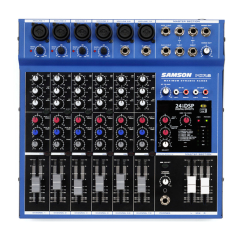 Samson MDR 8 User manual