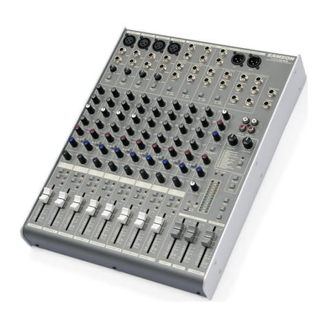 Samson MDR1248 User manual
