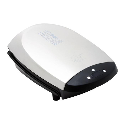 George Foreman GR26SBTMR User manual