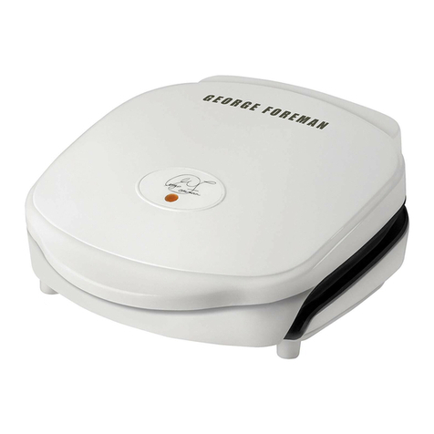 George Foreman GR20/GR20CB User manual