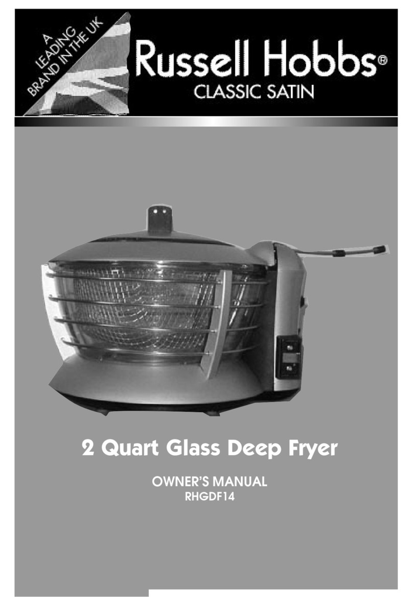Russell Hobbs RHGDF14 Classic Satin User manual