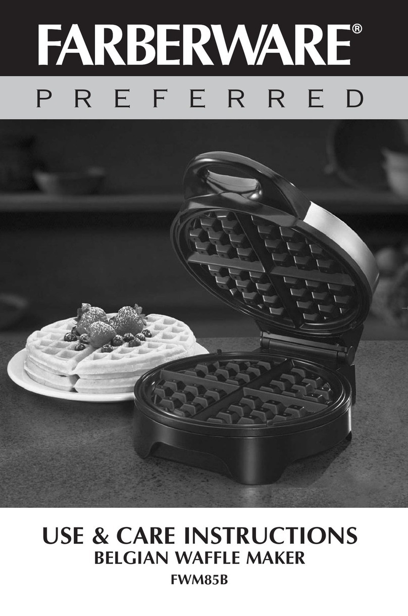 Farberware FWM85B Preferred Quick reference guide