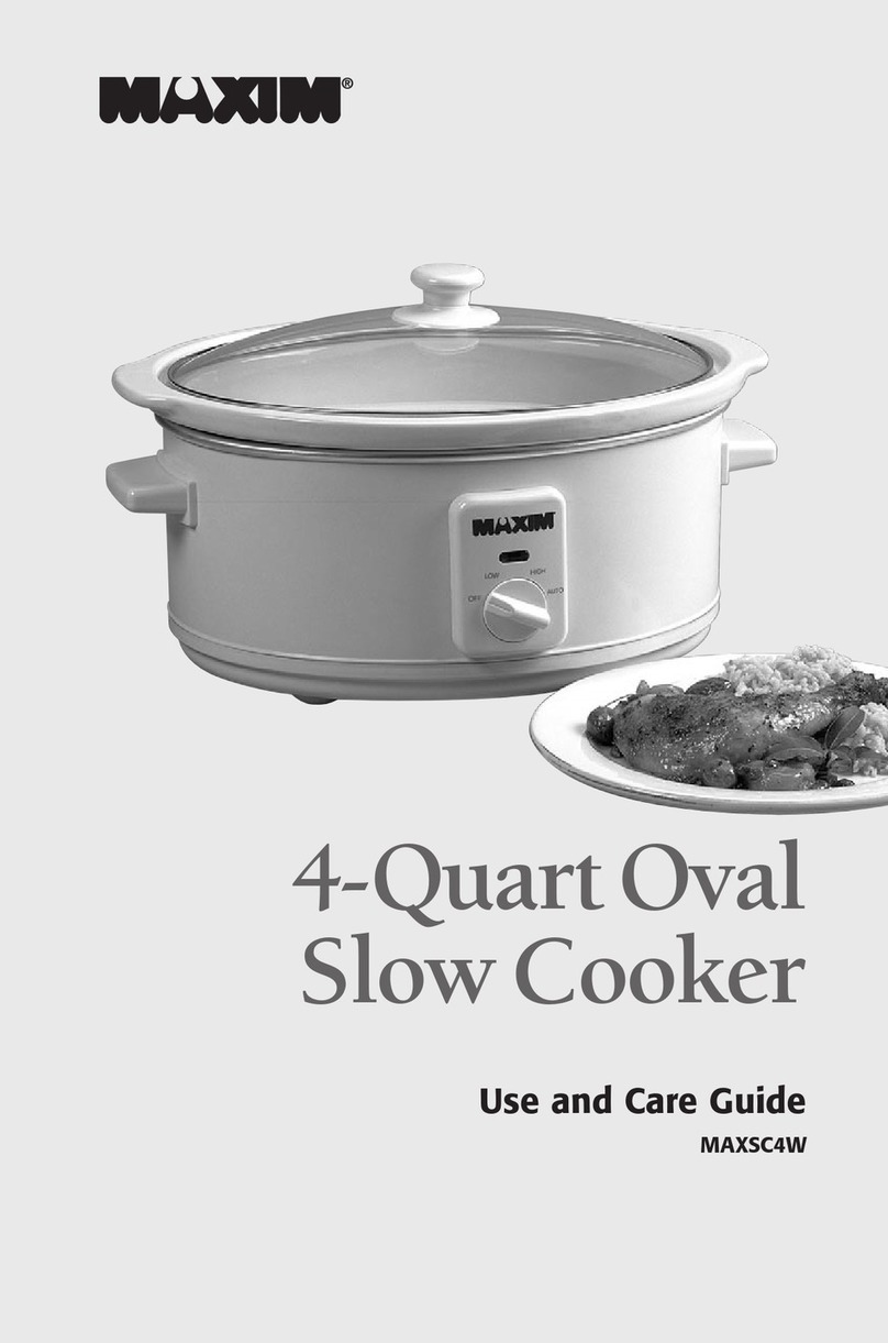 Maxim MAXSC4W Use and care guide