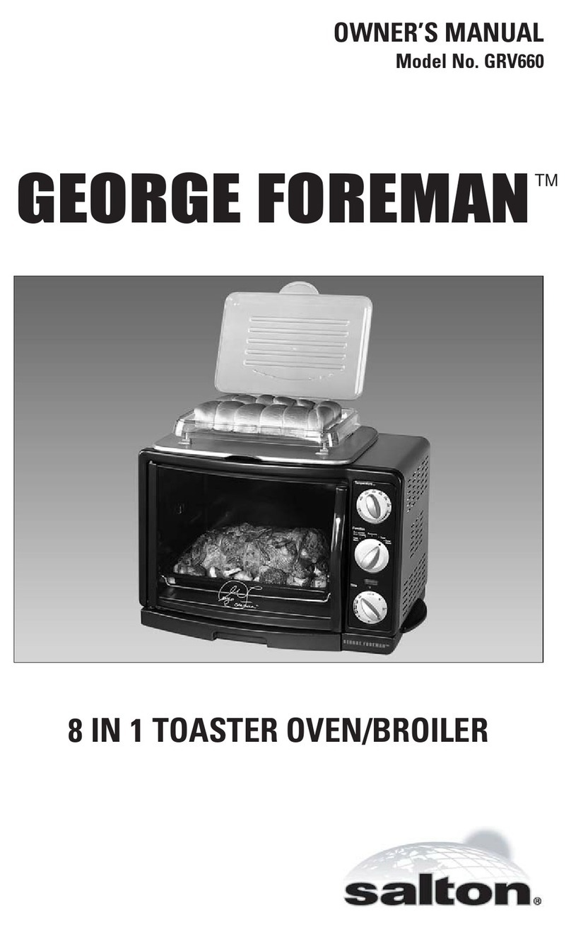 George Foreman George Foreman GRV660 owner's manual