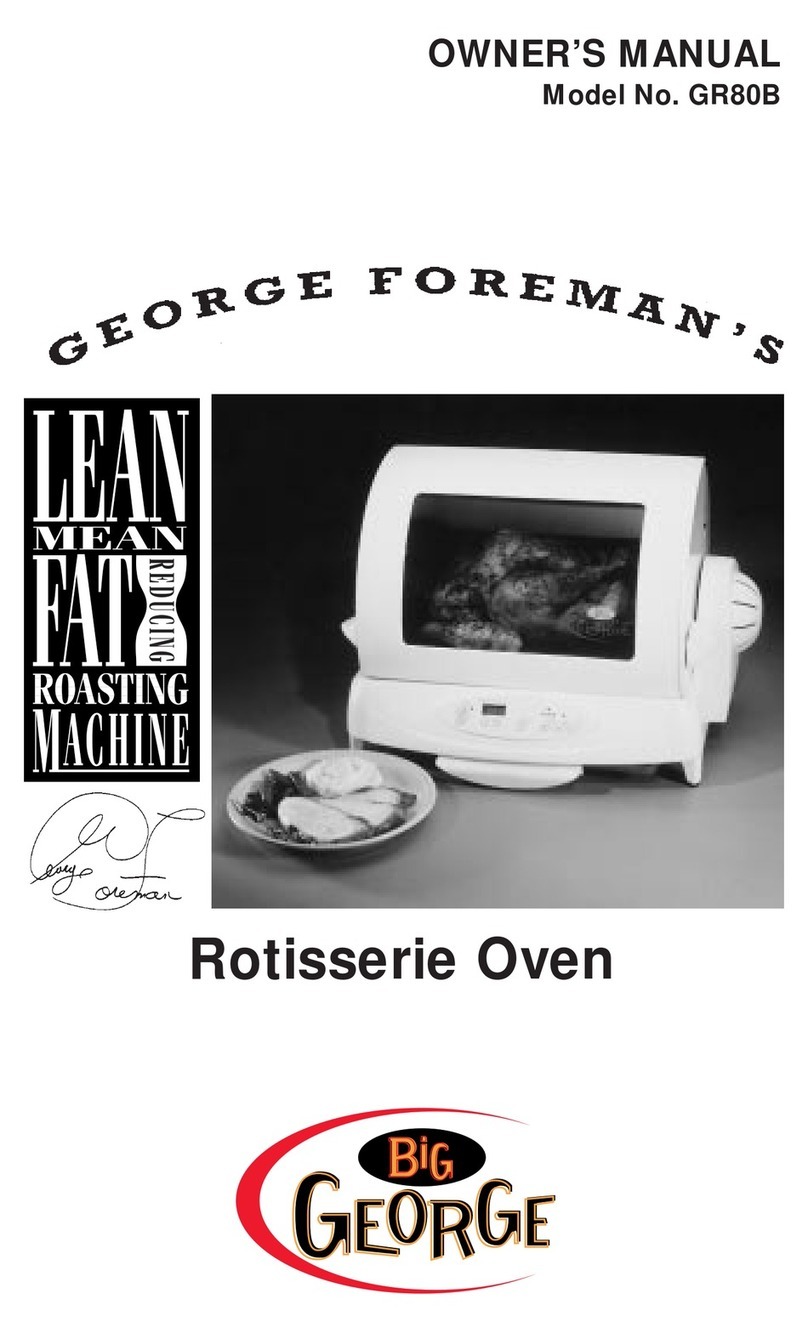George Foreman GR80B owner's manual George Foreman GR80B owner's manual