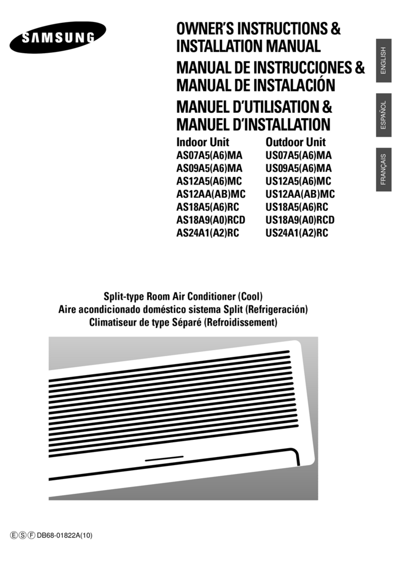 Samsung AS07A5(A6)MA User manual