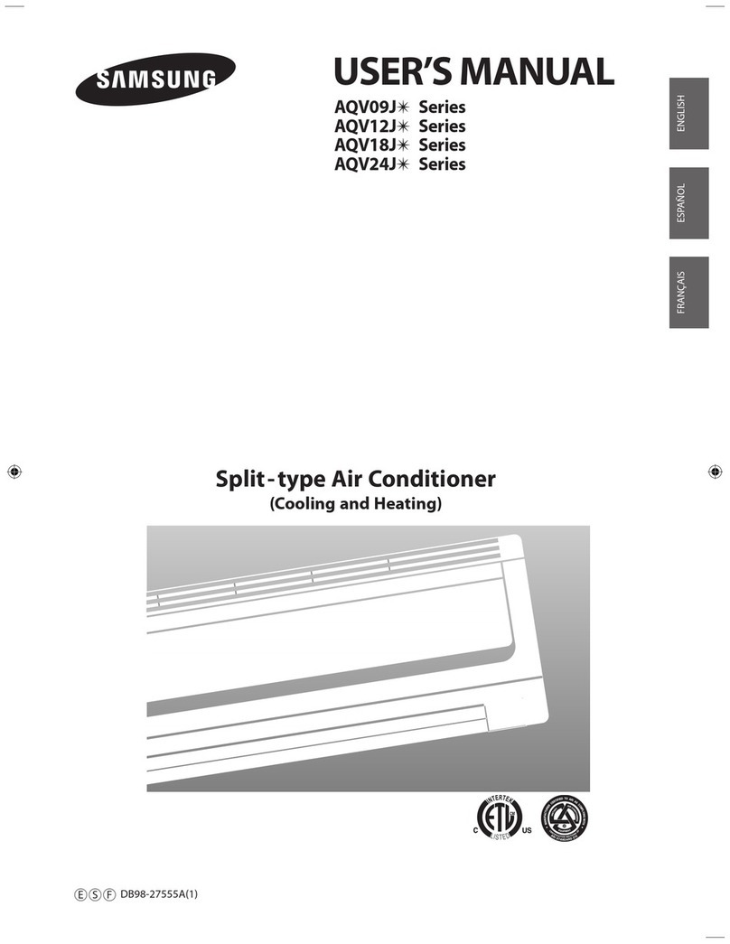 Samsung AQV12J Series user manual