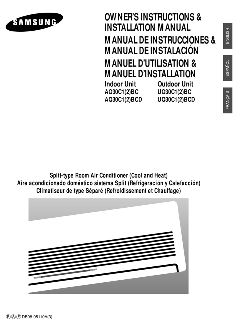 Samsung AQ30C1(2)BCD User manual