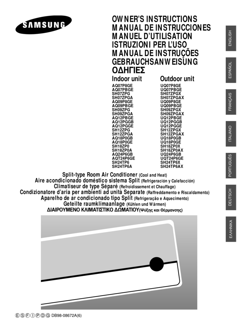 Samsung AQ07P8GE User manual