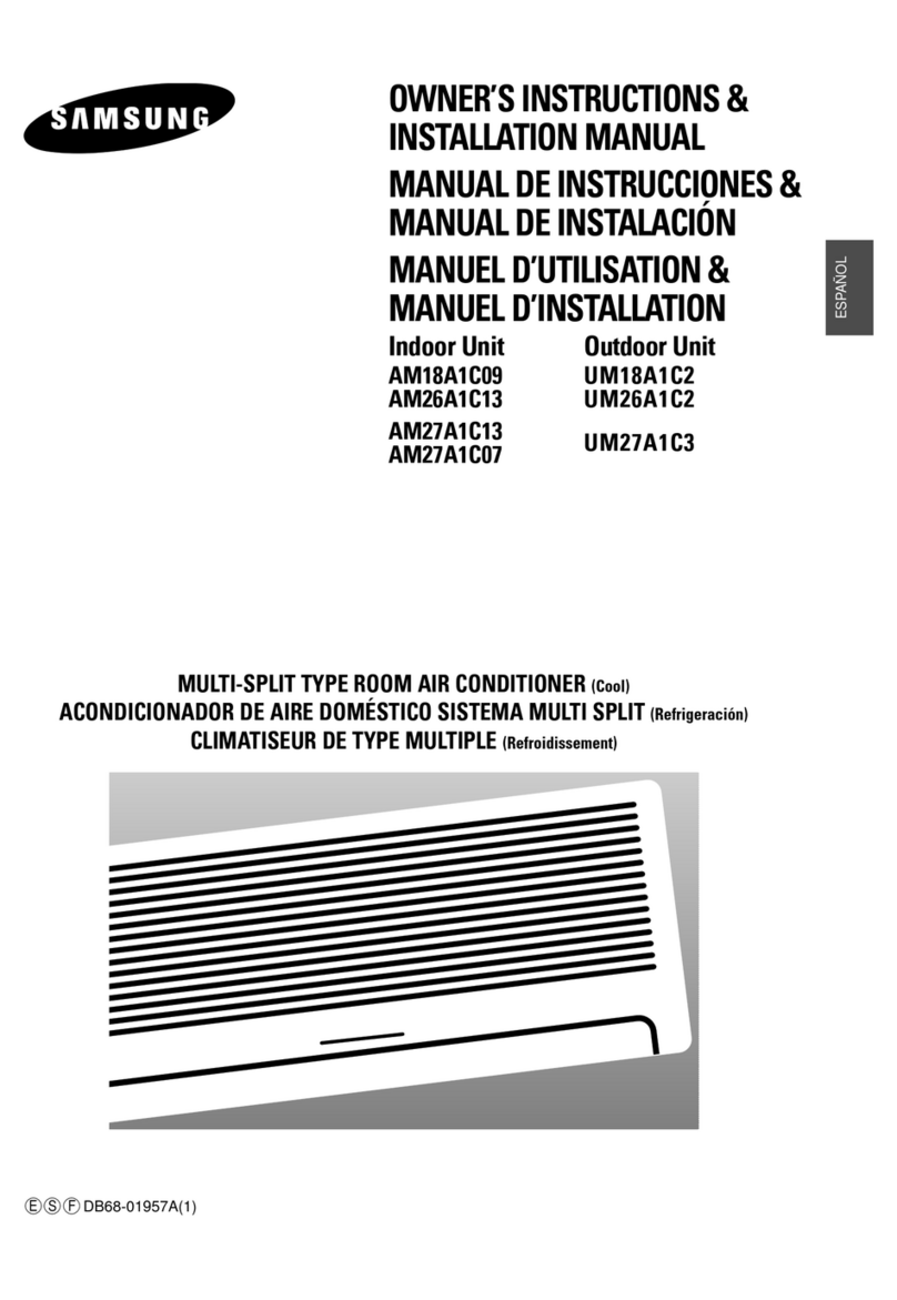 Samsung AM18A1C09 User manual