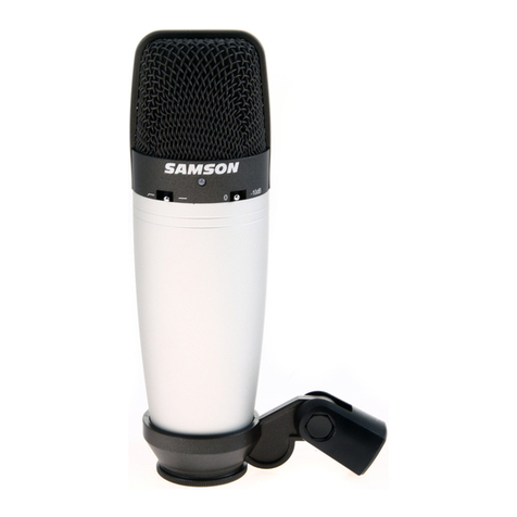 Samson C03 User manual