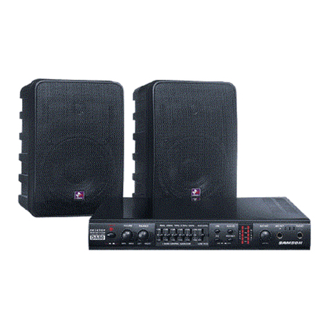 Samson DMS80 User manual