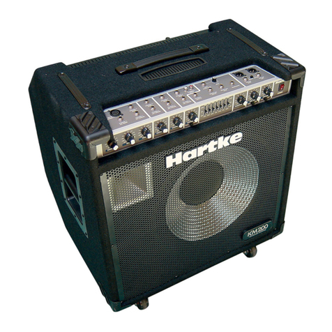 Hartke KM200 owner's manual