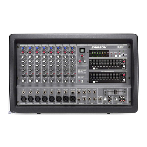 Samson XM910 User manual