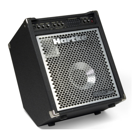 Hartke Hydrive 112C owner's manual