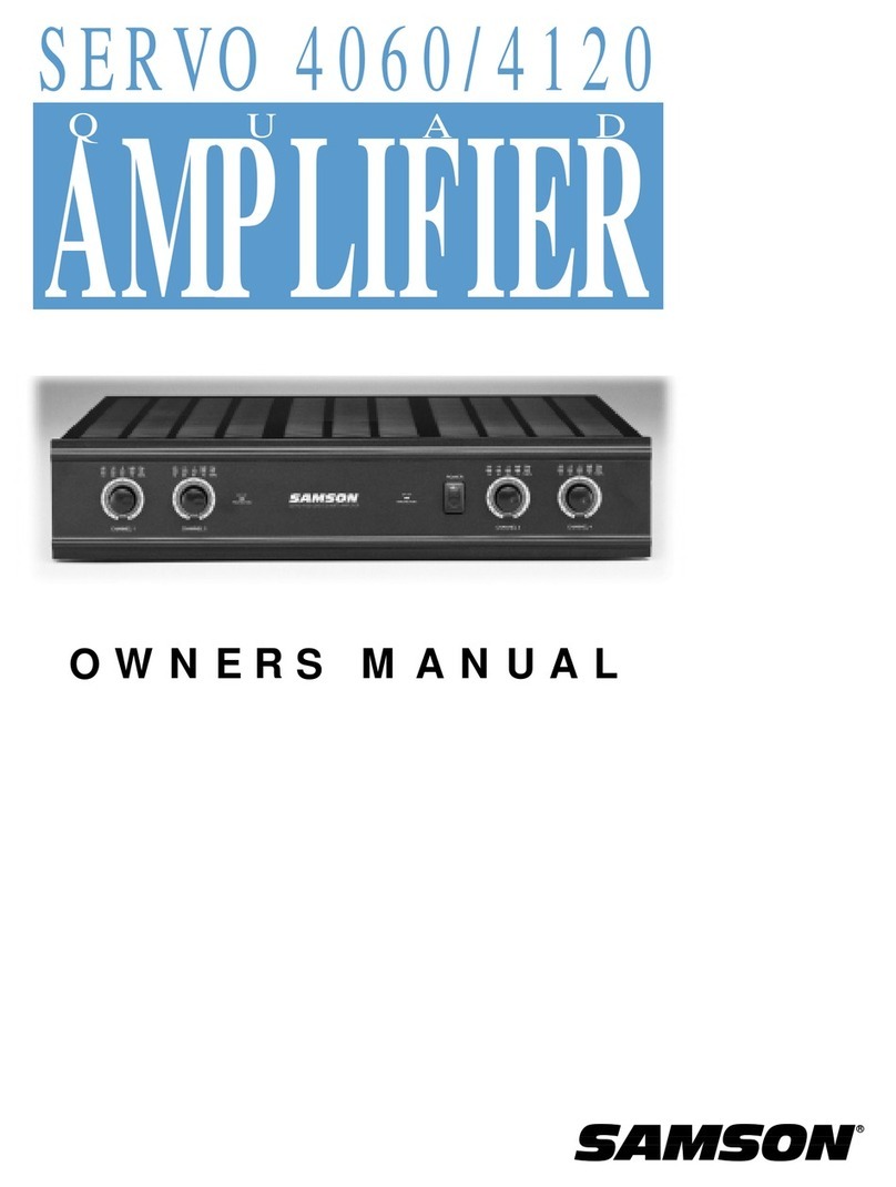 Samson 4060/4120 User manual