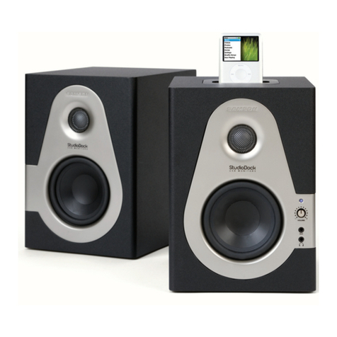 Samson STUDIODOCK 4i Specification sheet