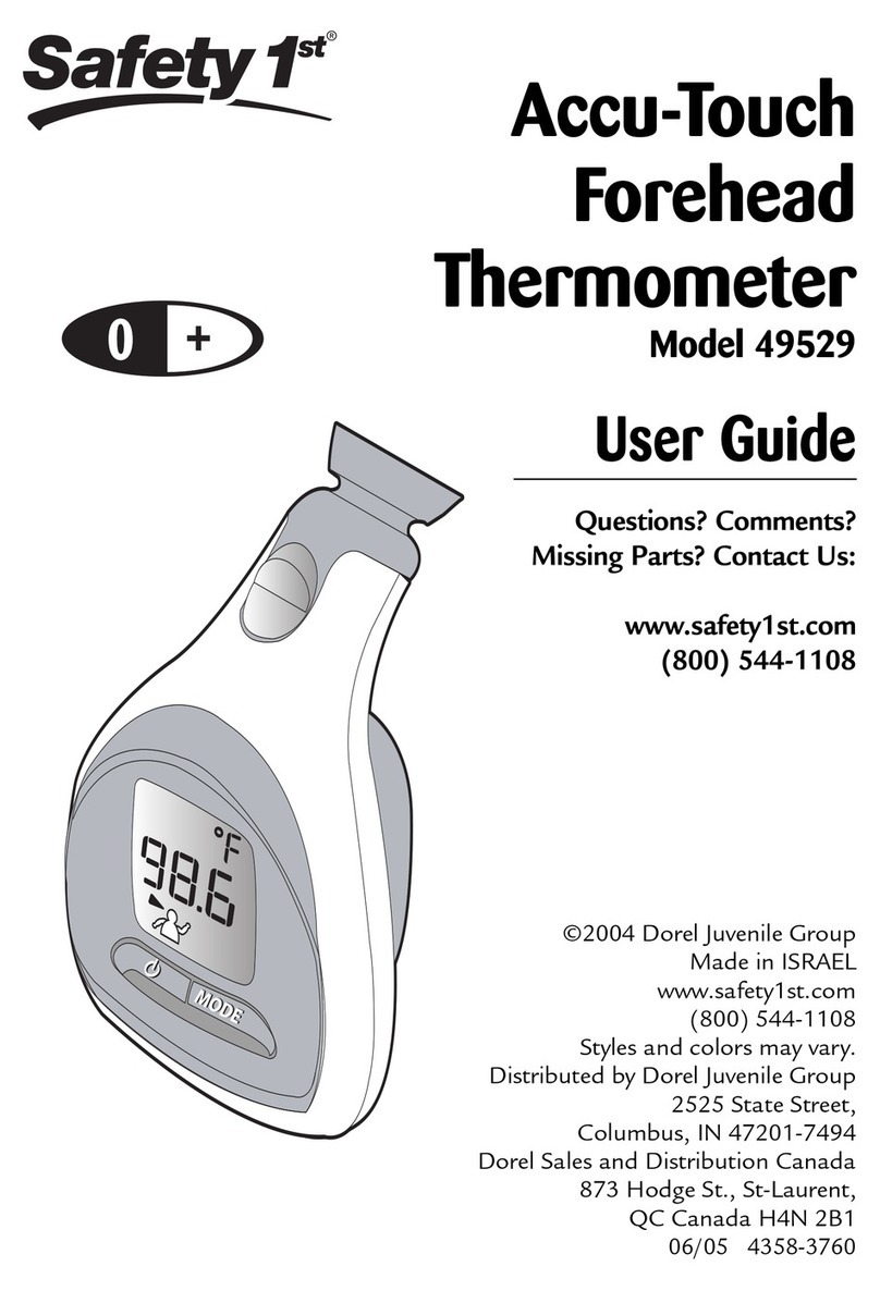 Safety 1st Accu-Touch 49529 user guide