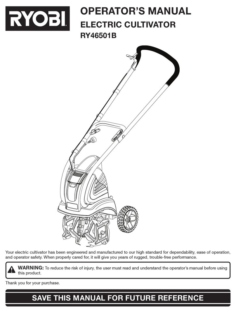 Ryobi RY46501B Operator's manual