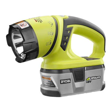 Ryobi P703 Operator's manual