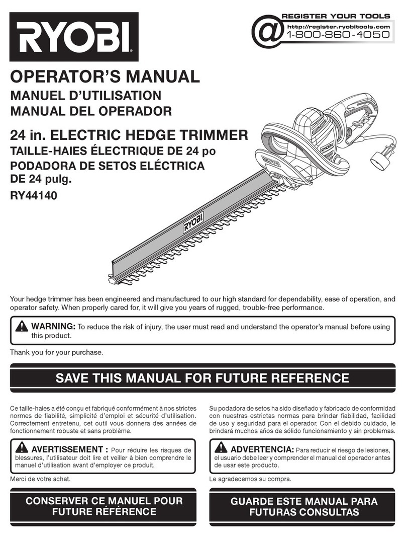 Ryobi RY44140 User manual