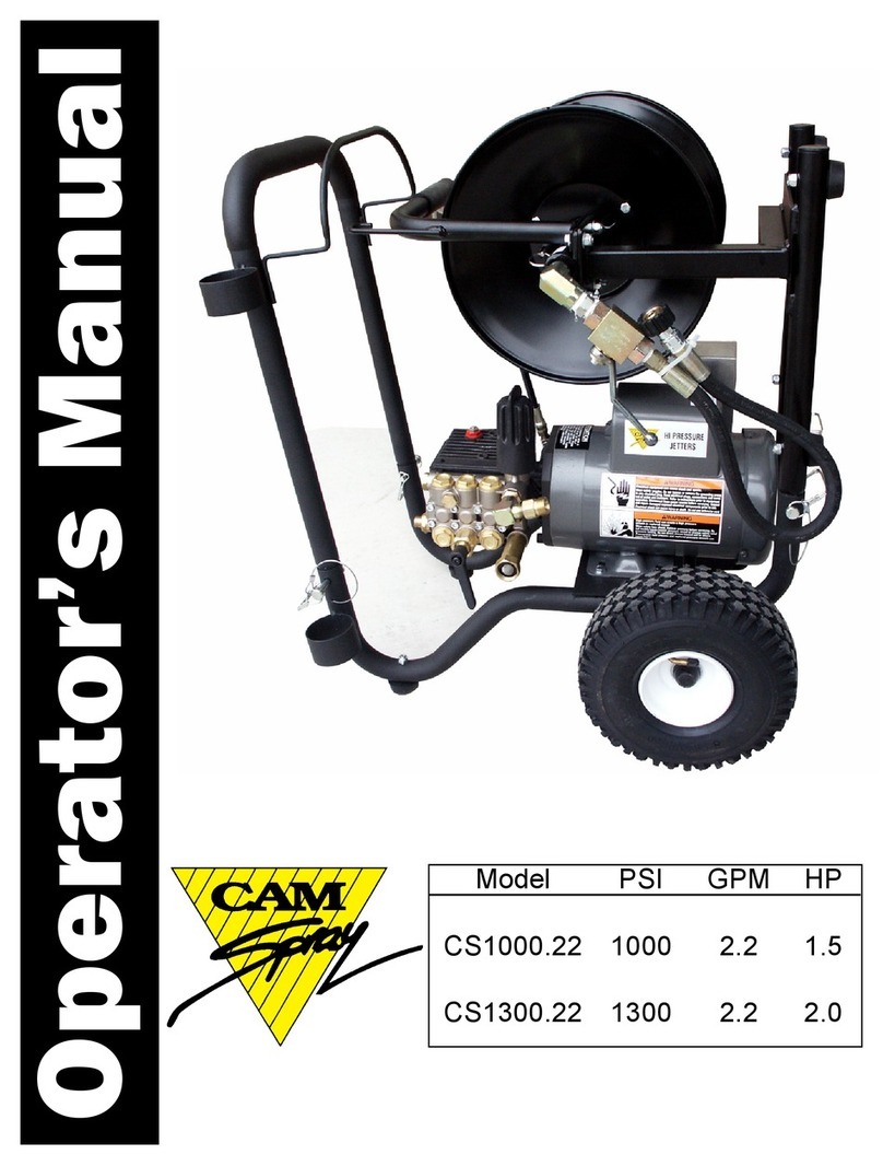 Cam Spray CS1000.22 Operator's manual