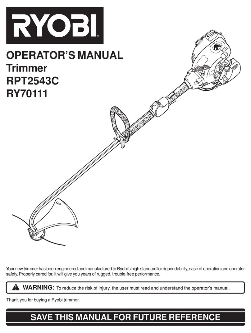 Ryobi RPT2543C, RY7011 Operator's manual