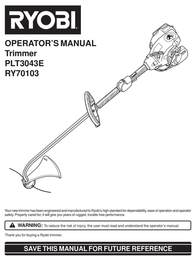 Ryobi PLT3043E, RY70103 User manual Ryobi PLT3043E, RY70103 User manual