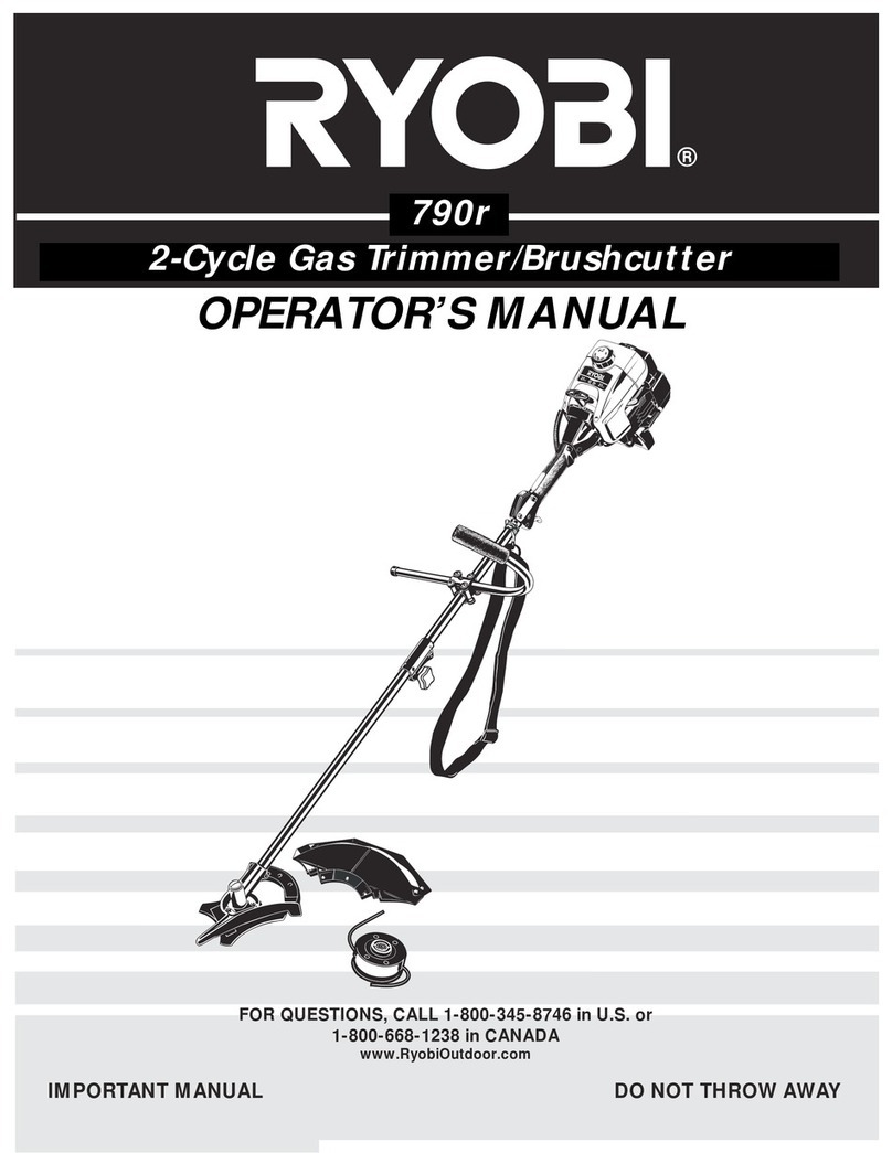Ryobi 790r User manual