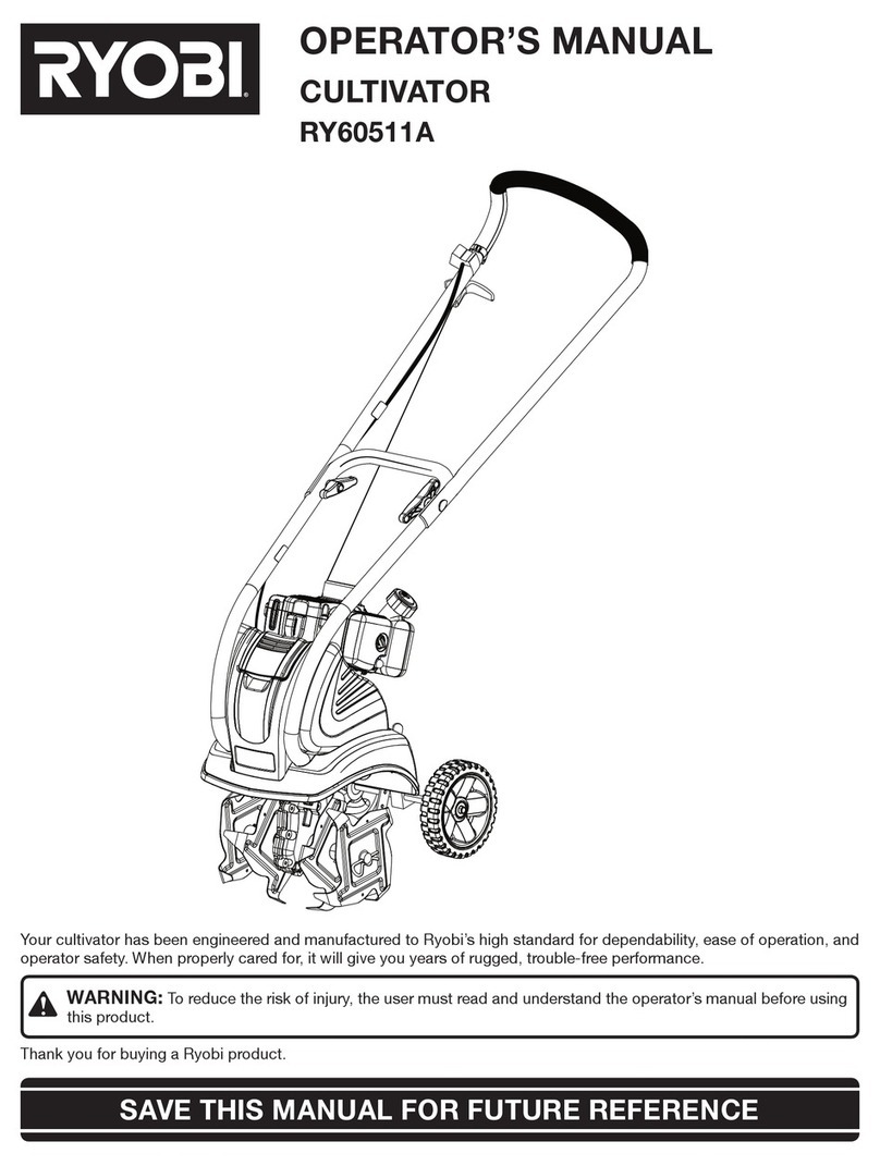 Ryobi RY60511A Operator's manual