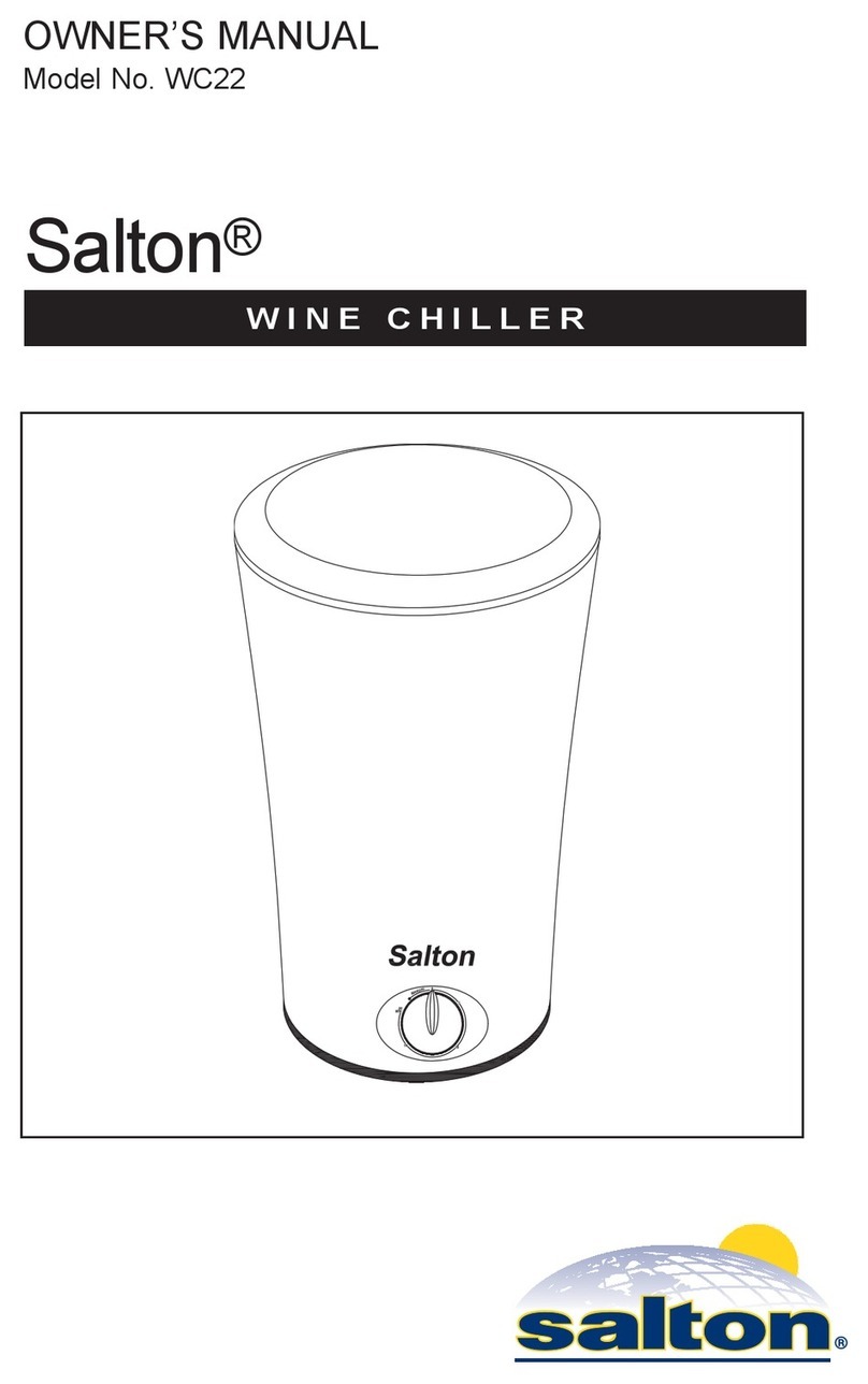 Salton WC22 User manual Salton WC22 User manual