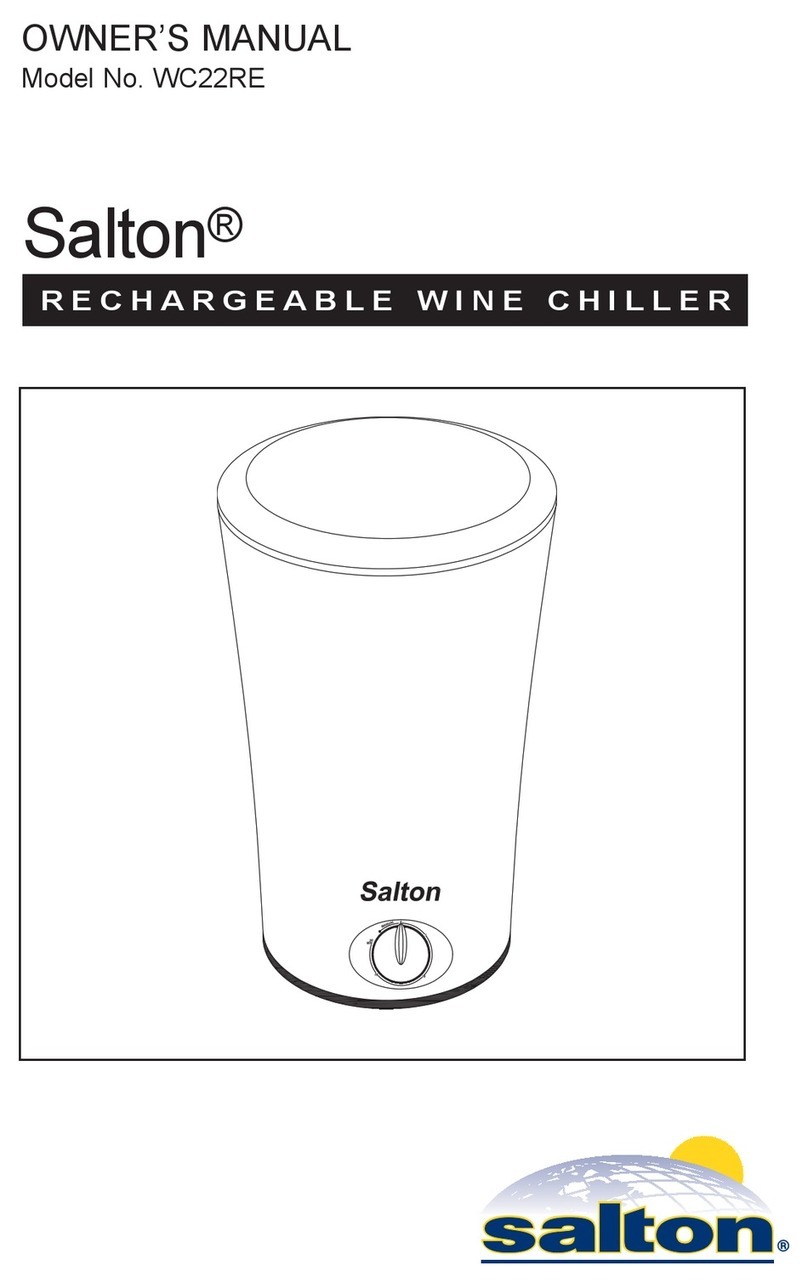 Salton WC22RE User manual