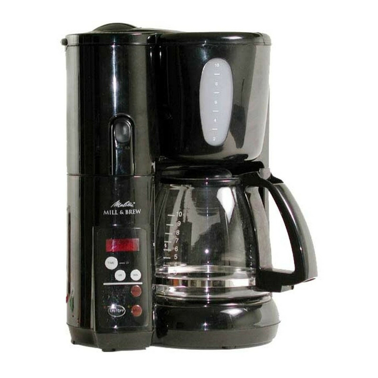 Melitta Mill & Brew MEMB1B, Mill & Brew MEMB1W Use and care guide Melitta Mill & Brew MEMB1B, Mill & Brew MEMB1W Use and care guide