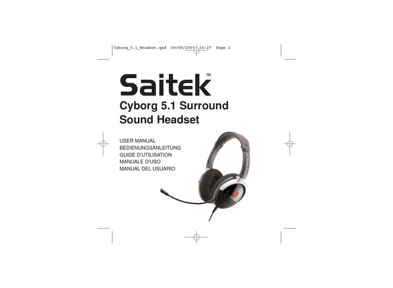 Saitek Cyborg 5.1 User manual
